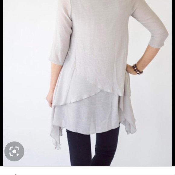 𝅺ATHENA tunic- grey - Picture 3 of 3